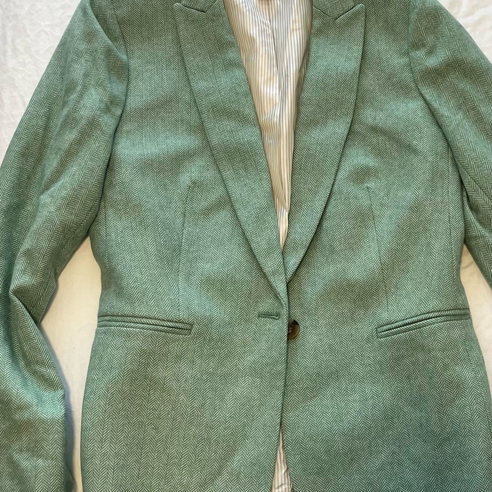 Women’s J. Crew herringbone blazer